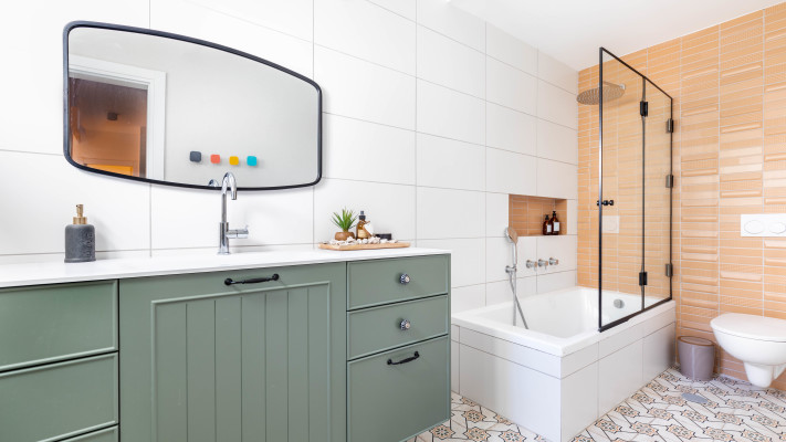 חדר אמבטיה, תכנון ועיצוב עינב דינוביץ