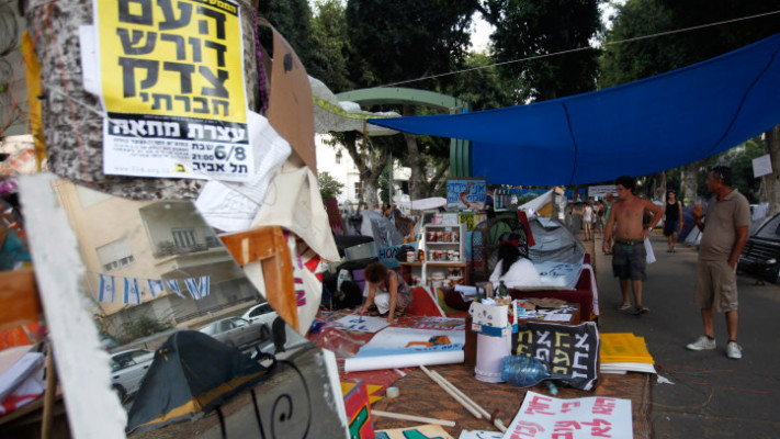 מחאת האוהלים בשדרות רוטשילד, קיץ 2011