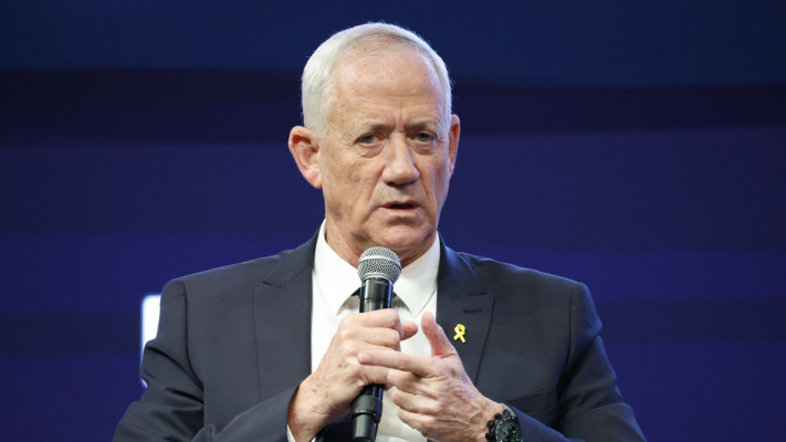 בני גנץ (צילום: איציק בלניצקי)