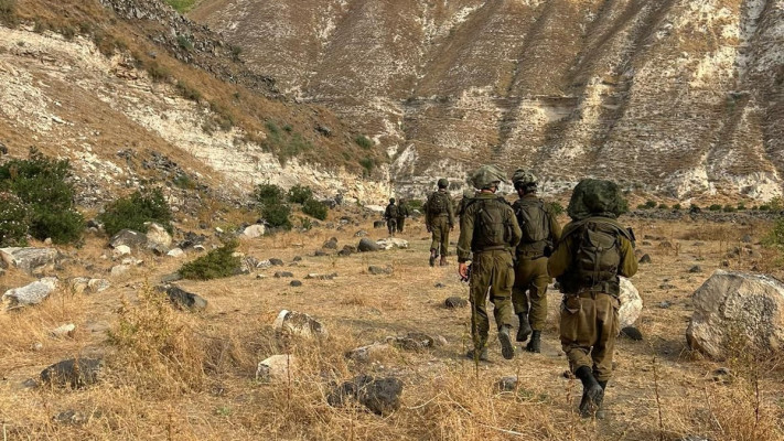 פיקוד הצפון הקים יחידה חדשה ברמת הגולן (צילום: דובר צה''ל)