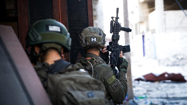 כוחות צה''ל ברפיח (צילום: דובר צה''ל)