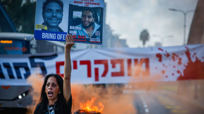 \'\'תסגרו את הפה לפני שמדברים עליה\'\'. עינב צנגאוקר (צילום: חיים גולדברג, פלאש 90)