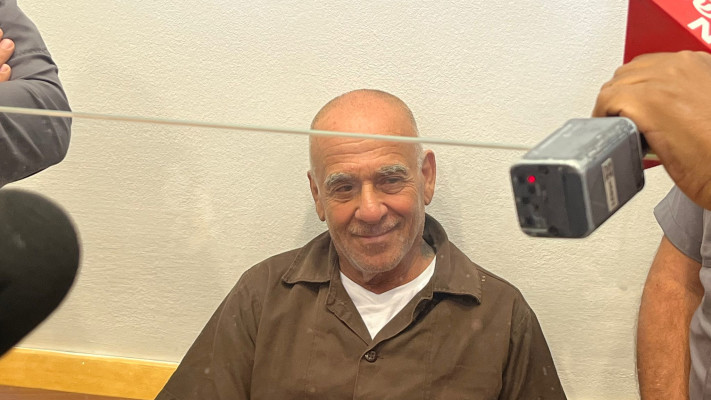 מוטי ממן הנאשם בפעילות למען איראן (צילום: פלד ארבלי)