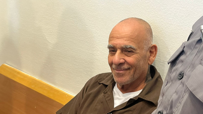 מוטי ממן החשוד בריגול לאיראן בבית המשפט (צילום: פלד ארבלי)