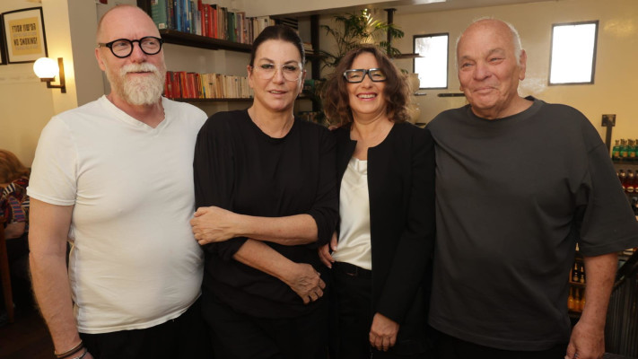 אהרון פוגל, ציפי שהם, רותי ברודו, גיא פולק (צילום: רפי דלויה)