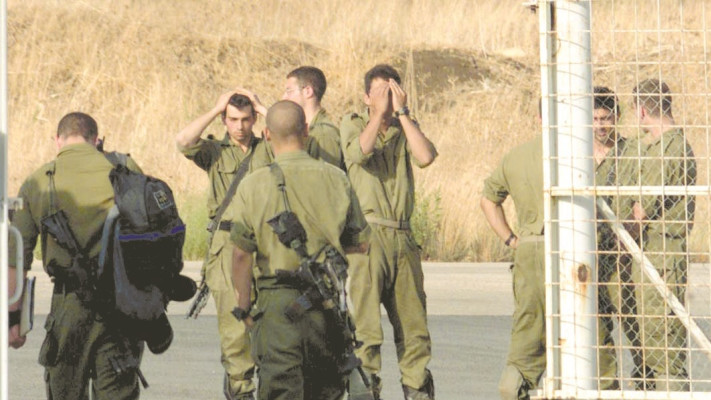 אזור החטיפה בהר דוב, שנת 2000  (צילום: חיים אזולאי)