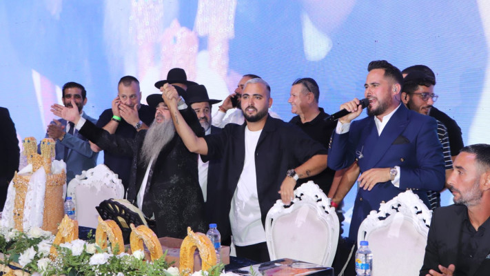עצרת התפילות בנתיבות (צילום: ניר פקין)