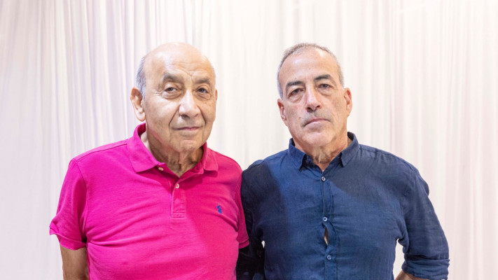 מיכאל טל, יצחק סוארי (צילום: לנס הפקות)
