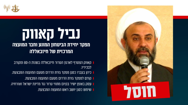 נביל קאווק (צילום: דובר צה''ל)