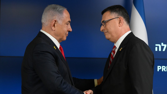 גדעון סער ובנימין נתניהו  (צילום: לע''מ)