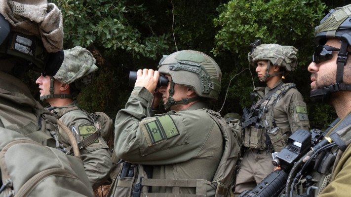 כוחות צה''ל בגבול הצפון (צילום: דובר צה''ל)