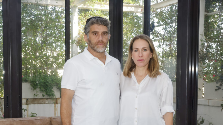 שירה ומשה שפירא (צילום: מרק ישראל סלם)