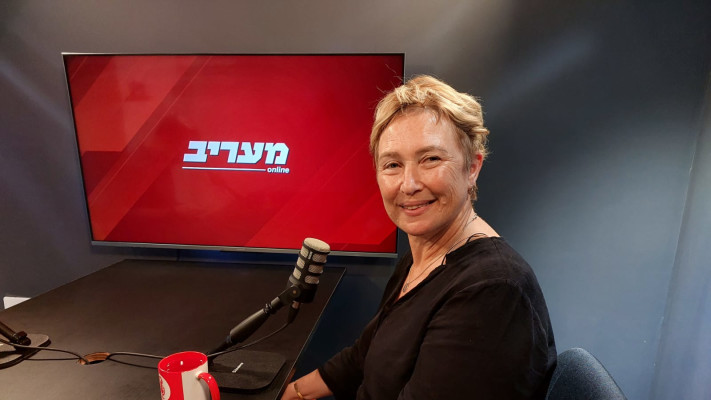 איריס חיים, אמו של יותם חיים שנחטף לרצועת עזה ונורה בשוגג על ידי כוחות צה''ל (צילום: מעריב אונליין)