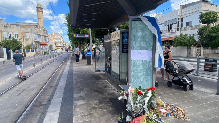 זירת הפיגוע ביפו. העיר מתאוששת