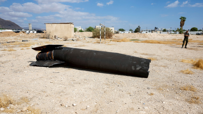 טיל איראני (צילום: REUTERS/Mohammed Torokman)