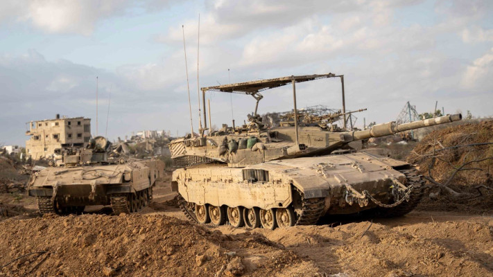 אוגדה 252 ברצועת עזה, חרבות ברזל (צילום: דובר צה''ל)