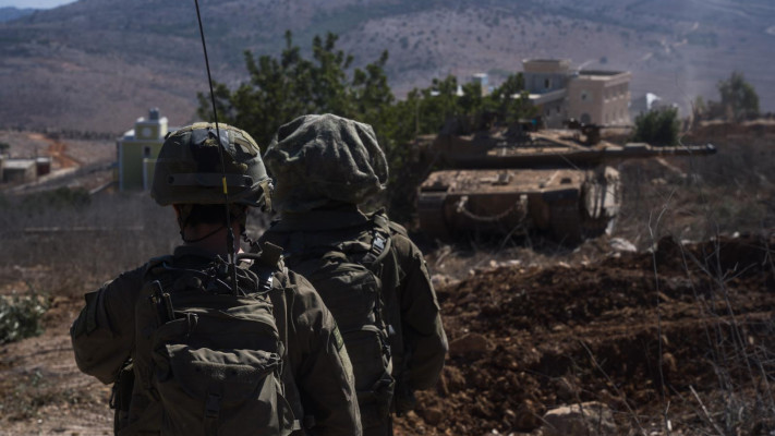 כוחות צה''ל בפעילות בדרום לבנון לאיתור והשמדת מטרות טרור של חיזבאללה