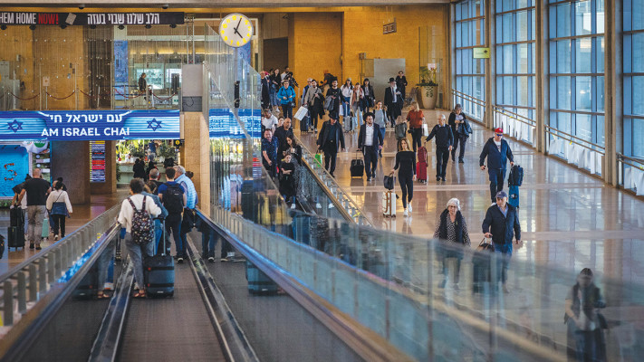 נתב''ג (צילום: יונתן זינדל, פלאש 90)