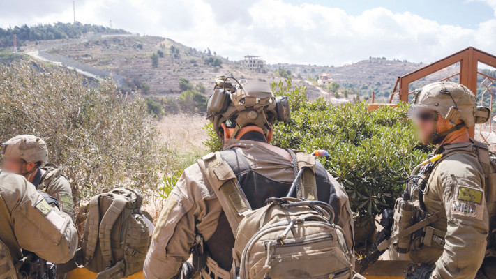 חיילים בלבנון (צילום: דובר צה''ל)