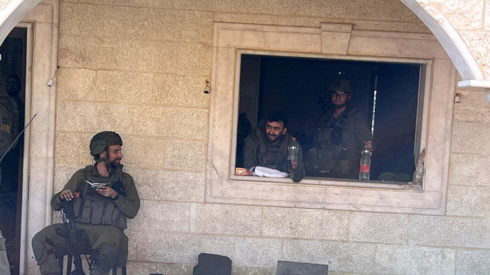 התמרון הקרקעי בלבנון (צילום: אבי אשכנזי)