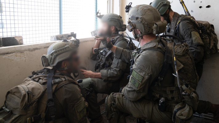 ''הצבא החזק והמנצח במזרח התיכון'', צה''ל ברפיח (צילום: דובר צה''ל)