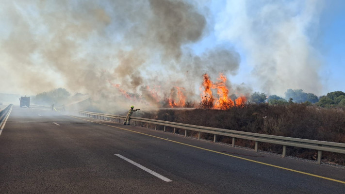 שריפה, תמונת ארכיון (צילום: כבאות והצלה)
