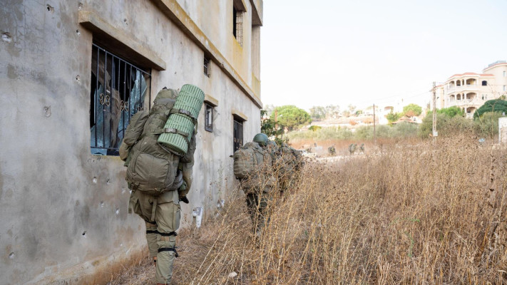 פעילות הכוחות בדרום לבנון (צילום: דובר צה''ל)