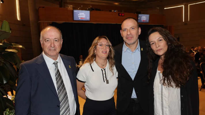 יעל אבקסיס, אילן סיגל, סבין תעסה, יעקב (קובי) בליטשטיין (צילום: רפי דלויה)