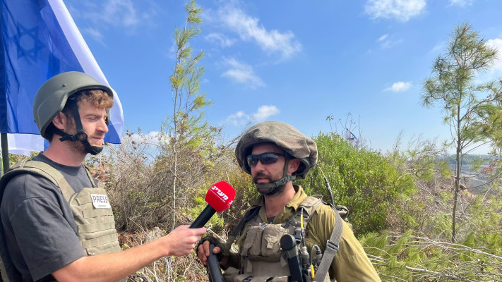 לוחם צה''ל וכתב מעריב (צילום: פלד ארבלי)