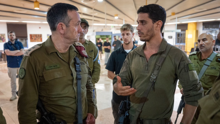 הרצי הלוי בבא''ח גולני (צילום: דובר צה''ל)