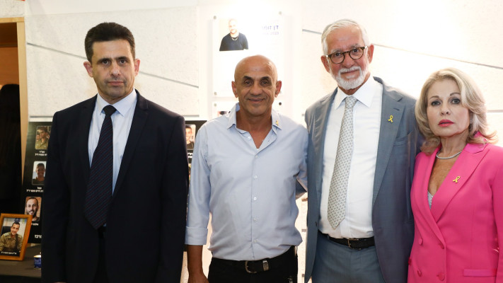 עפרה אלול, חיים טייב, אילן חממי ורון שפירא  (צילום: סיון פרג')