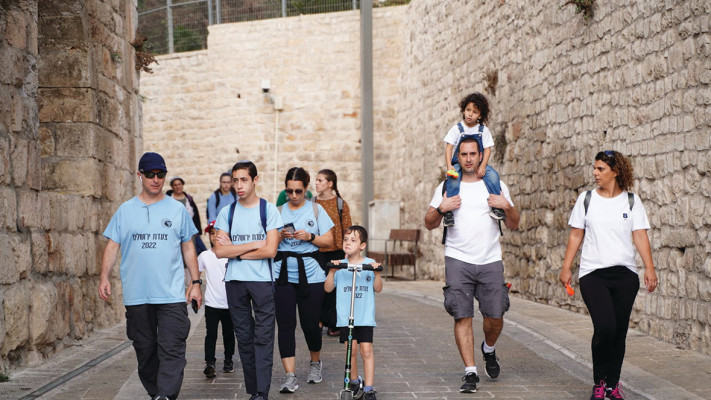 צעדת ירושלים (צילום: ליאור דסקל,יניב בן חקון)