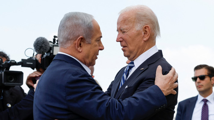 ג'ו ביידן, בנימין נתניהו (צילום: רויטרס)