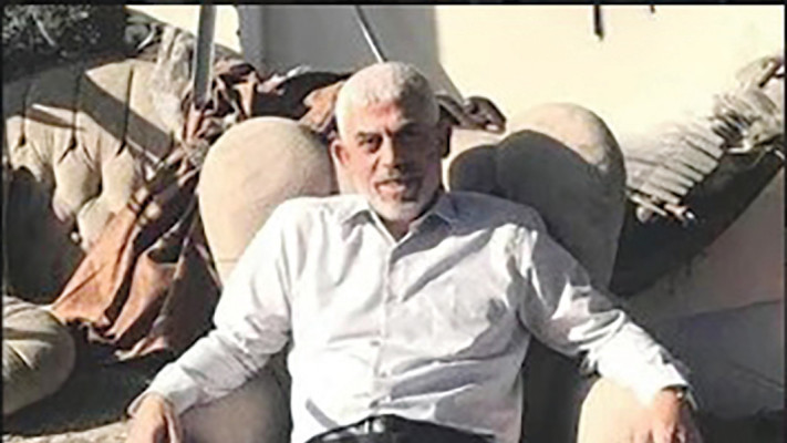 יחיא סינוואר לפני מותו