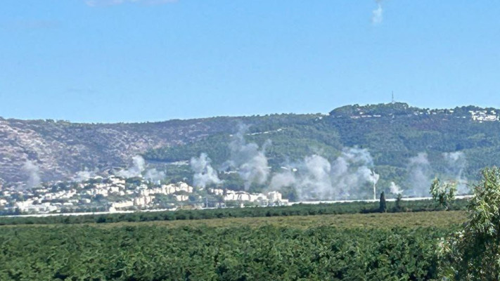 יירוטים בגליל המערבי (צילום: רשתות חברתיות, שימוש לפי סעיף 27 א')