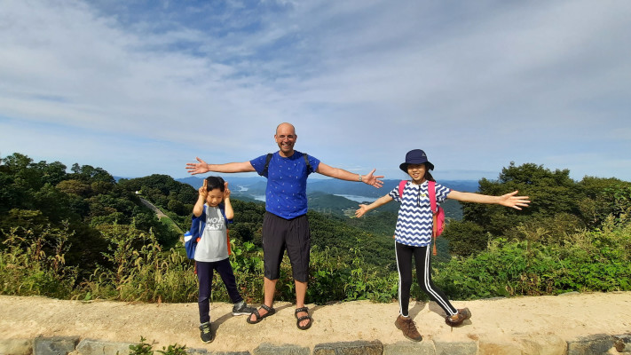 עם החברים הקוראנים החדשים שלי