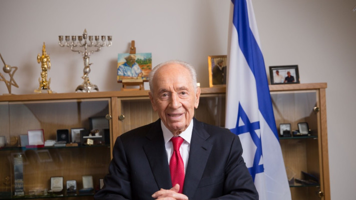שמעון פרס (צילום: אלעד מלכא)