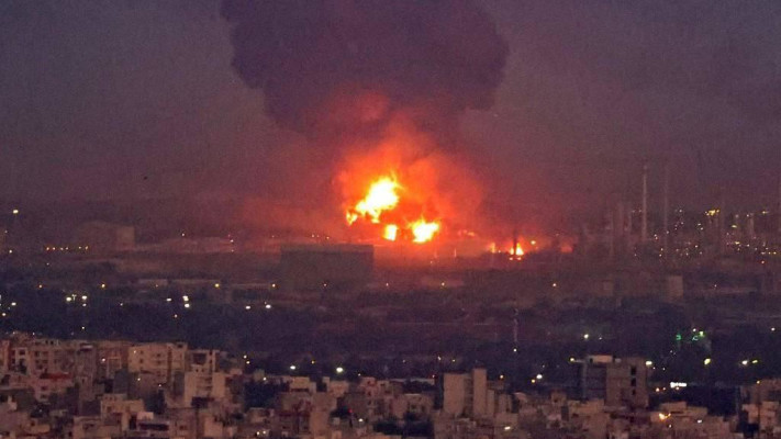 התקיפה הישראלית באיראן (צילום: רשתות חברתיות, שימוש לפי סעיף 27 א')