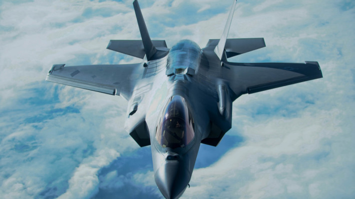 מטוס F-35. טיסה ב-40 אלף רגל  (צילום: שאטרסטוק)