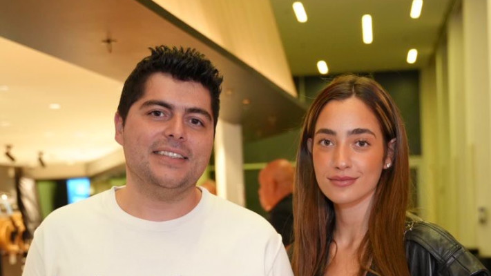 נטע ברזני ובעלה גרי (צילום: יחצ)