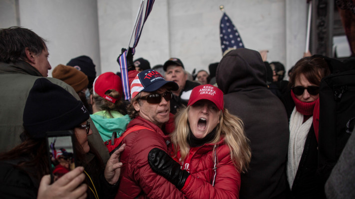 Les partisans de Trump prennent d'assaut le Capitole, janvier 2021 (Photo : Reuters)