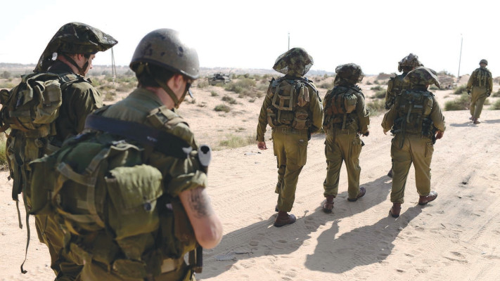 חיילי מילואים (צילום: תומר נויברג, פלאש 90)