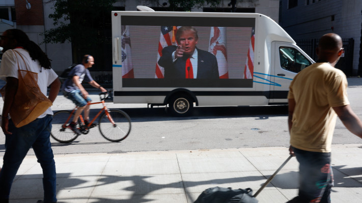 הבחירות בארצות הברית (צילום: REUTERS/Evelyn Hockstein)