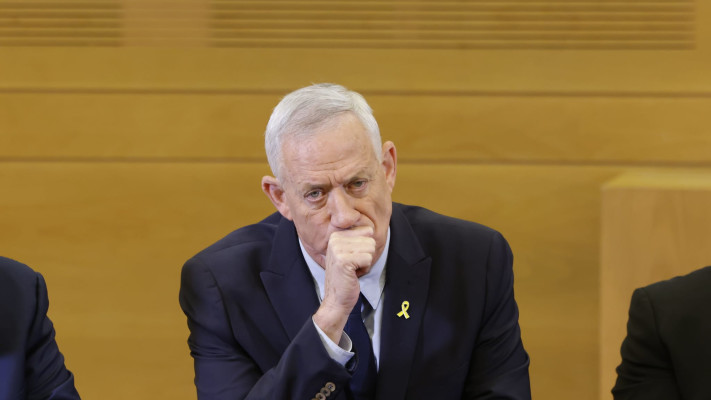 בני גנץ (צילום: אבשלום ששוני)