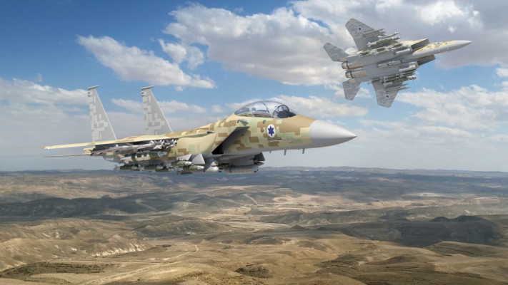תמונת הדמיה של מטוס ה-F15 העתידי (צילום: יח''צ בואינג)