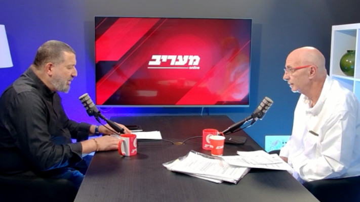 אלון חכמון כתב פלילים ועו''ד פיני פישלר לשעבר מנהל לשכת ראש הממשלה (צילום: מעריב אונליין)
