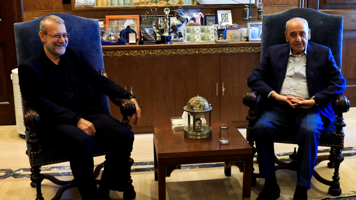 נביה ברי נפגש עם עלי לאריג'אני בלבנון