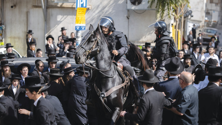 הפגנת חרדים בירושלים