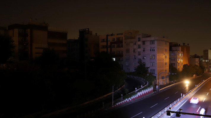 עלטה בטהרן (צילום: Majid Asgaripour/WANA (West Asia News Agency) via REUTERS)