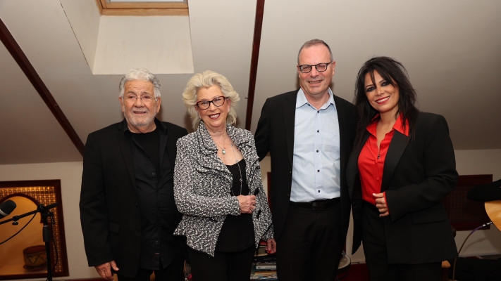 יסמין לוי, משה בר חיים, תמי גוטמן ויוסי אלפי (צילום: אור גפן)